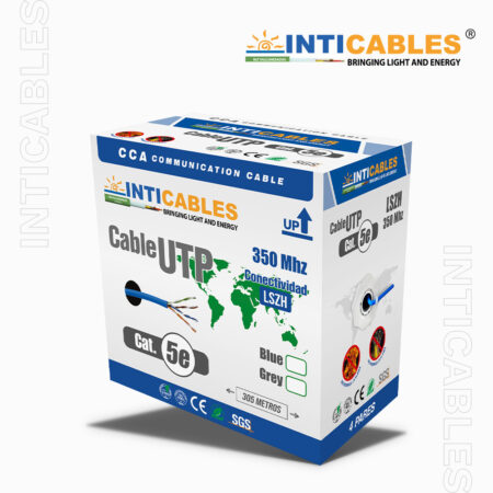 CABLE UTP CAT.5E CCA LSZH - AZUL