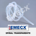 ESPIRAL TRANSPARENTE #19 - PORTA CABLE