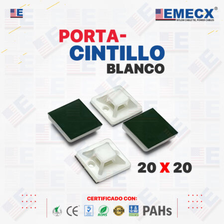 PORTACINTILLO 20X20 - BLANCO