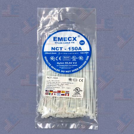 CINTILLO BLANCO 150X2.5MM - NYLON UV