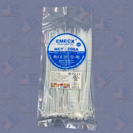 CINTILLO BLANCO 200X2.5MM - NYLON UV