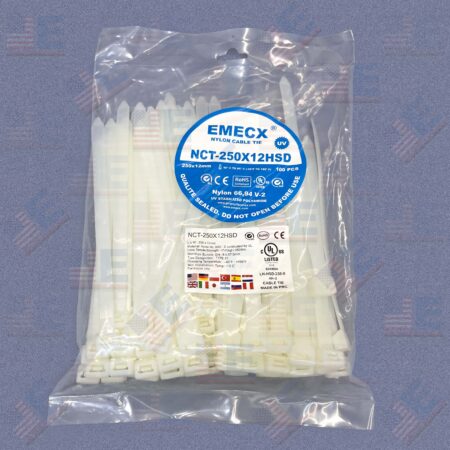CINTILLO BLANCO 250X12MM - NYLON UV