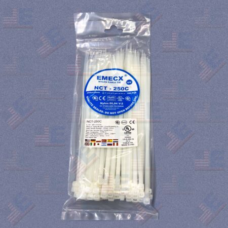 CINTILLO BLANCO 250X4.8MM - NYLON UV