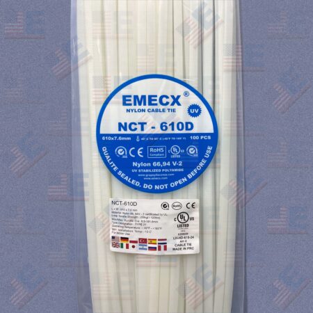 CINTILLO BLANCO 610X7.6MM - NYLON UV