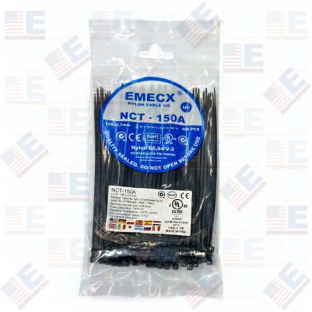CINTILLO NEGRO 150X2.5MM - NYLON UV