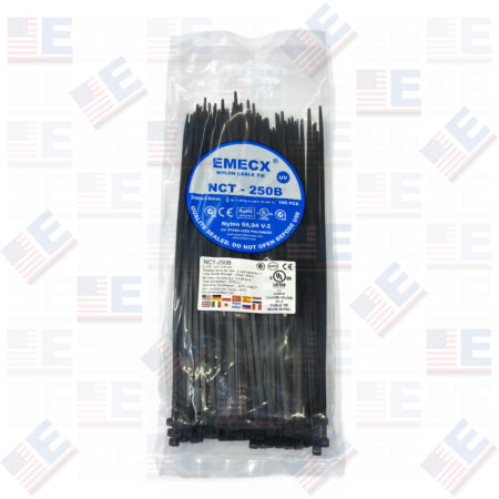 CINTILLO NEGRO 250X3.6MM - NYLON UV
