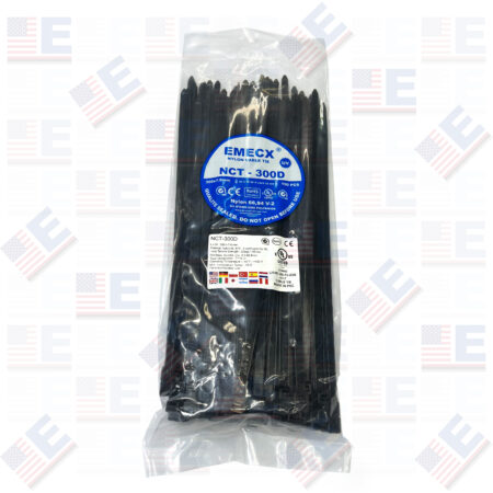 CINTILLO NEGRO 300X7.6MM - NYLON UV
