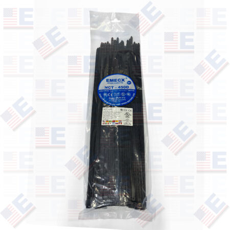 CINTILLO NEGRO 450X7.6MM - NYLON UV