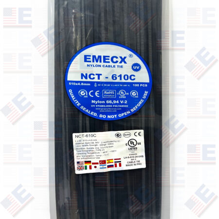 CINTILLO NEGRO 610X4.8MM - NYLON UV