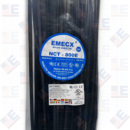 CINTILLO NEGRO 800X9MM - NYLON UV